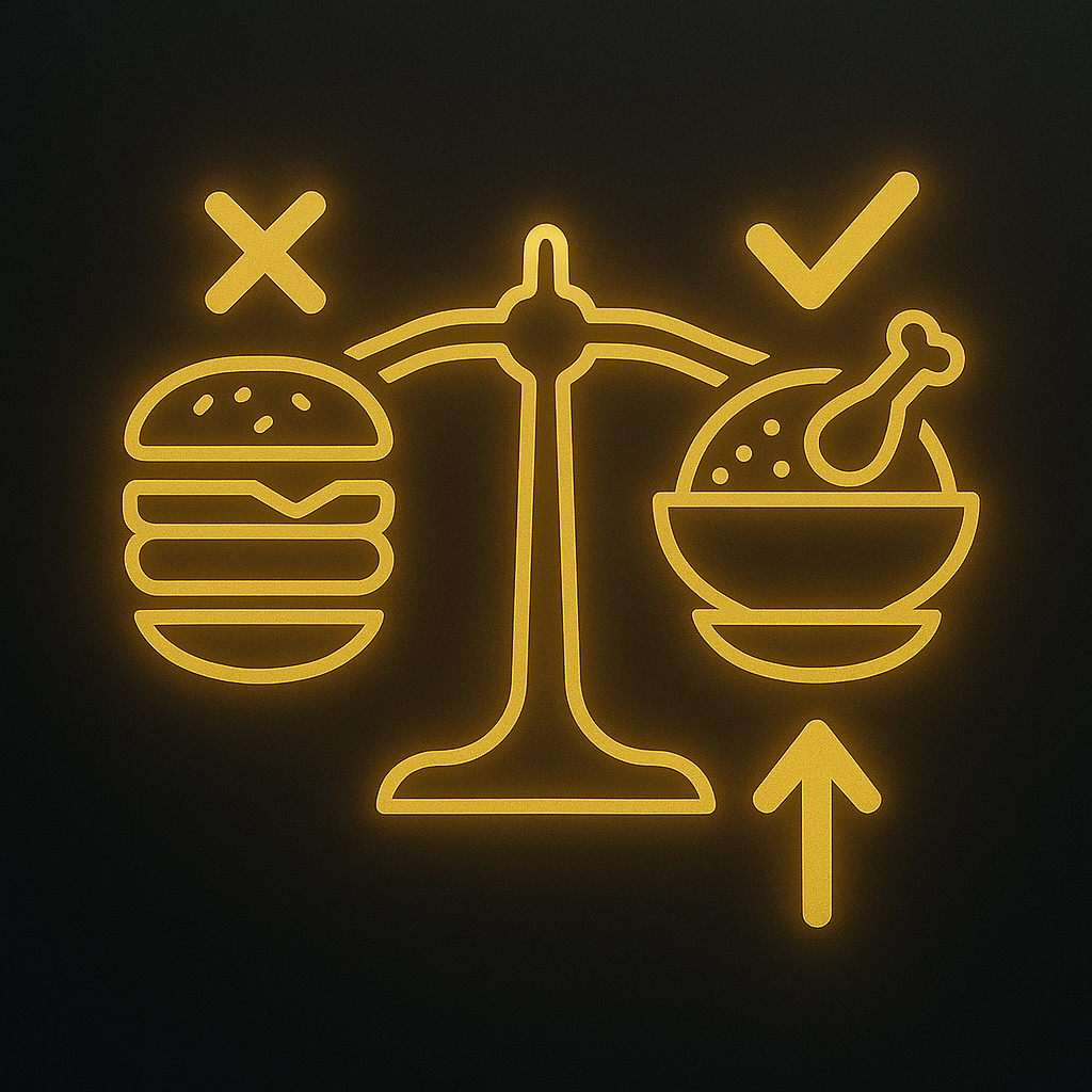 Mythos #5: „Zum Zunehmen erst fett werden“ – Waage mit X.