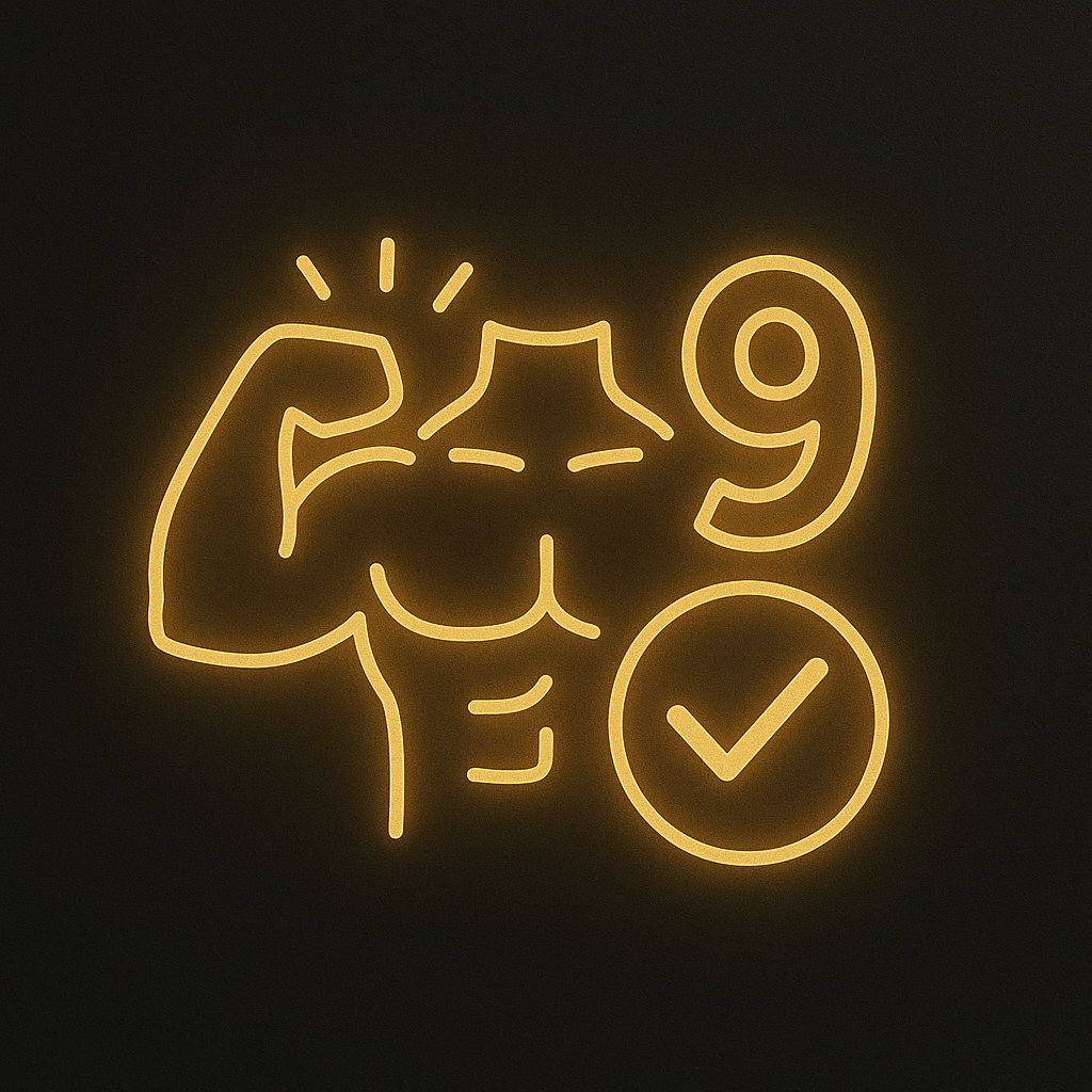 Icon Myth 9 — pump vs progress