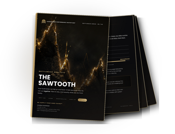 Bottleneck type The Sawtooth, hardgainer with inconsistent execution