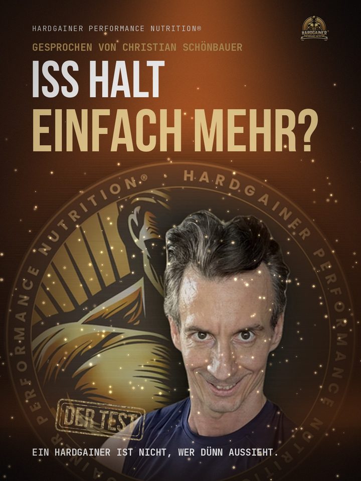 Gesprochen von Christian Schönbauer: Iss halt einfach mehr?